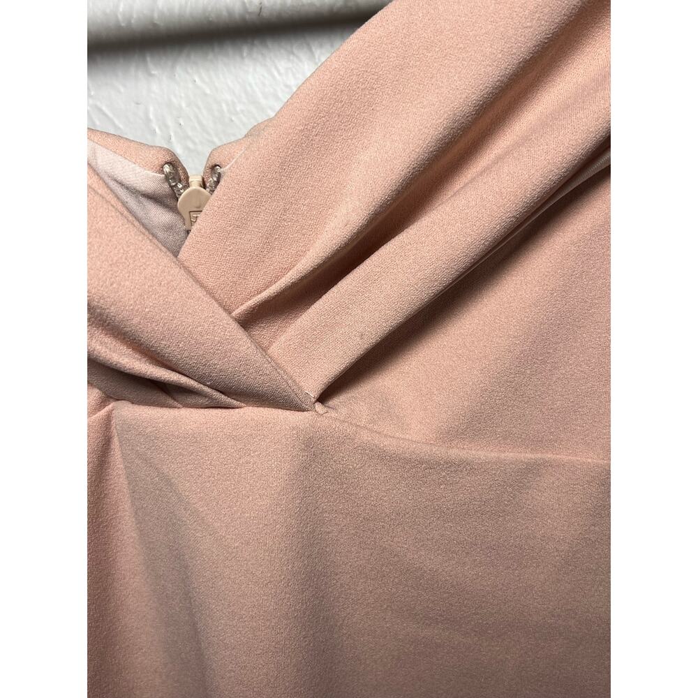 Nookie Blush Pink Off-Shoulder Midi Dress - Picture 4 of 8